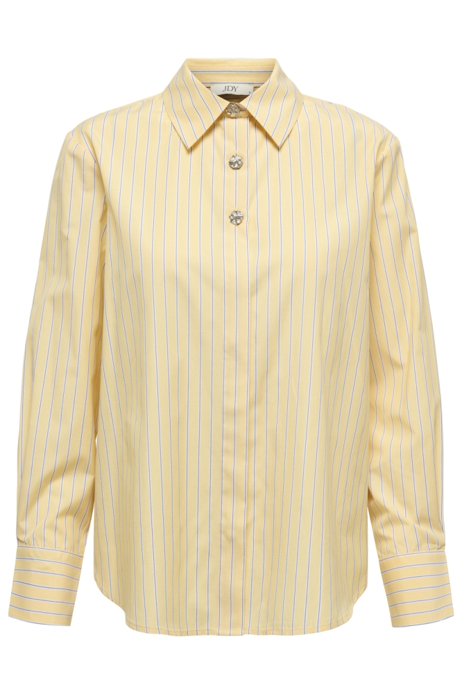 Jacqueline de Yong gele dames blouse | Vooraanzicht