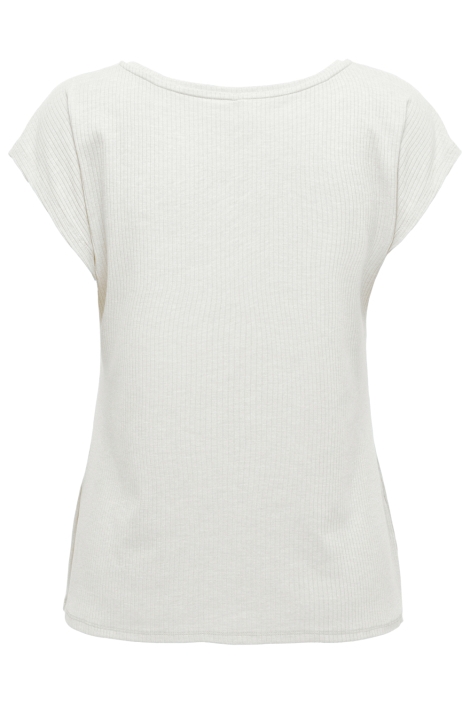 Only witte dames t-shirt | Achteraanzicht