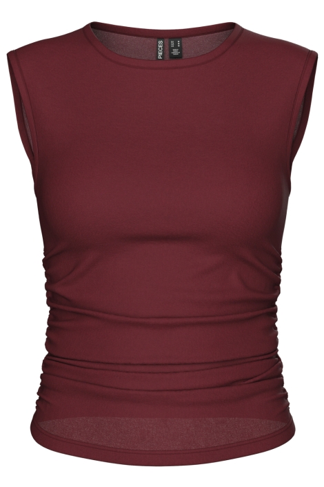 Pieces bordeaux dames top | Vooraanzicht