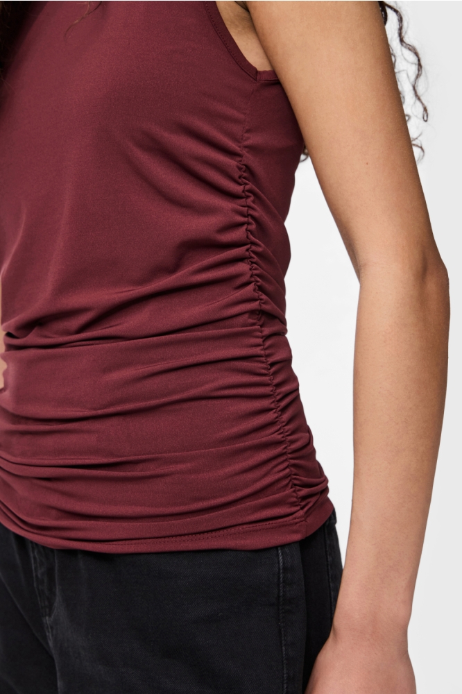 Pieces bordeaux dames top | Unique Selling Point