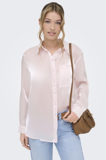 Only Blouse ONLLARSA STELLA LS REG SHEER SHIRT 15366711 Pale Lilac