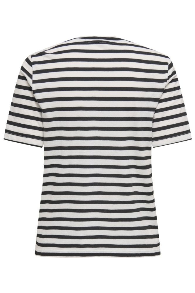 Only witte dames t-shirt | Achteraanzicht