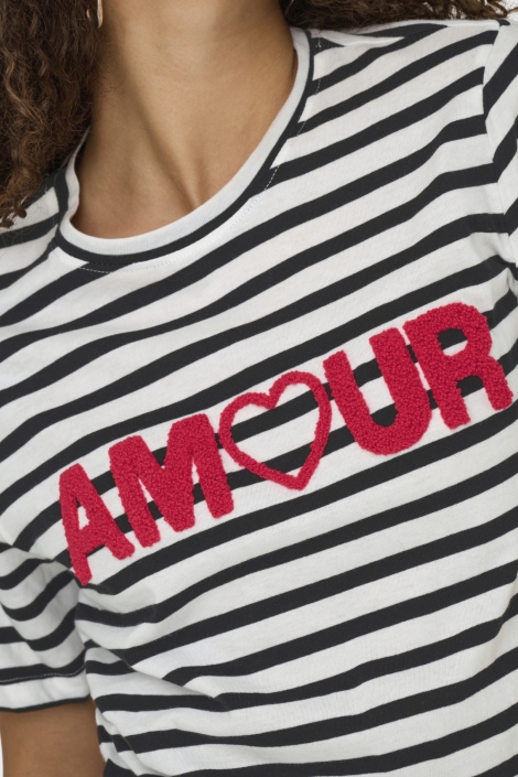 Only witte dames t-shirt | Kleurstaal