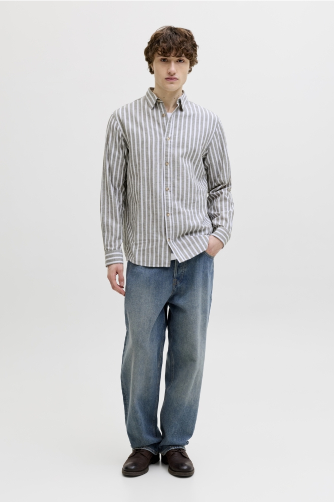 Jack & Jones groene heren overhemd | Model