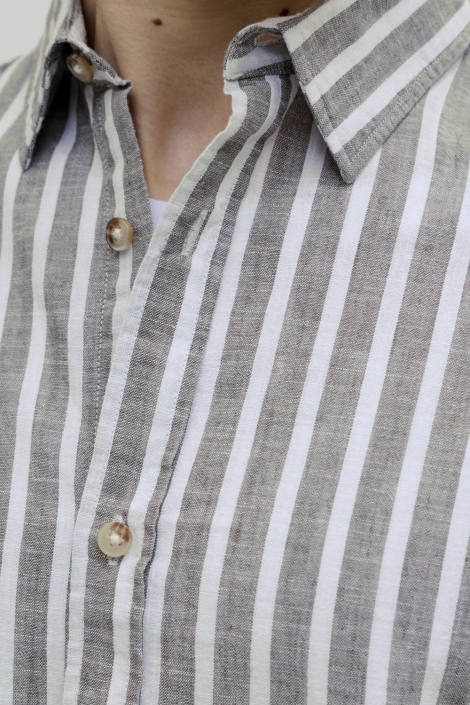 Jack & Jones groene heren overhemd | Kleurstaal