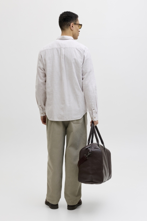 Jack & Jones beige heren overhemd | Model