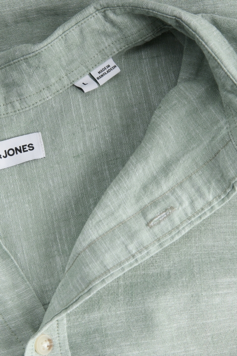 Jack & Jones groene heren overhemd | Kleurstaal