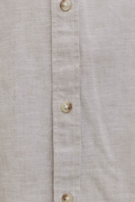 Jack & Jones beige heren overhemd | Kleurstaal