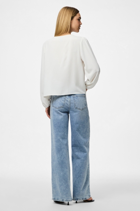 Pieces witte dames blouse | Model