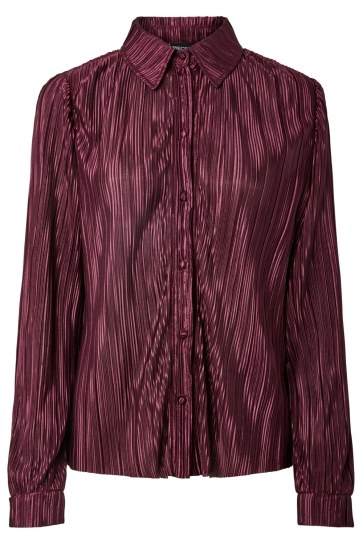 Pieces pcnora ls shirts jrs Bordeaux