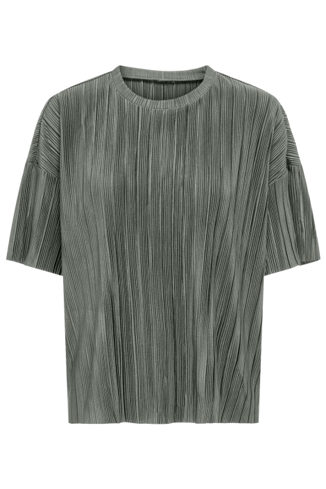 Only groene dames t-shirt | Vooraanzicht