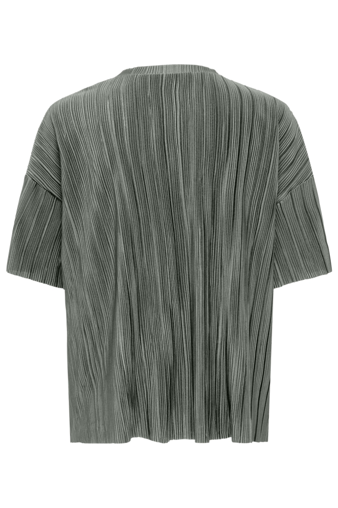 Only groene dames t-shirt | Achteraanzicht