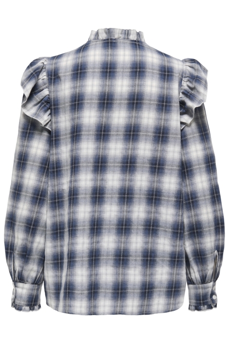 Only beige dames blouse | Achteraanzicht