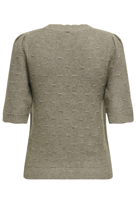 Only groene dames trui | Achteraanzicht