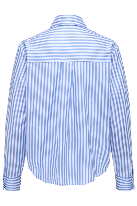 Only blauwe dames blouse | Achteraanzicht