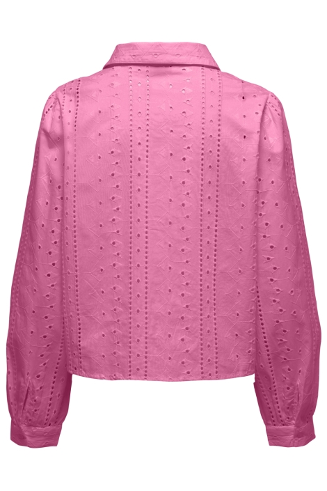 Only roze dames blouse | Achteraanzicht