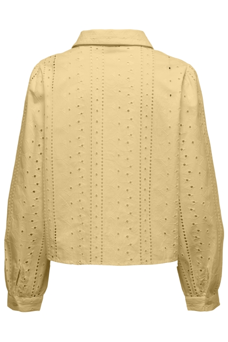 Only gele dames blouse | Achteraanzicht