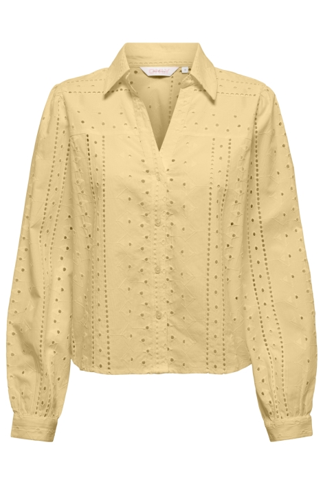 Only gele dames blouse | Vooraanzicht