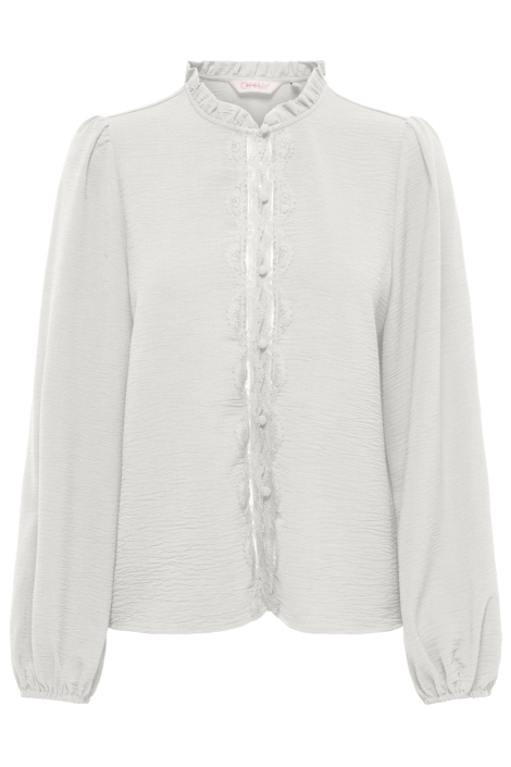 Only witte dames blouse | Vooraanzicht