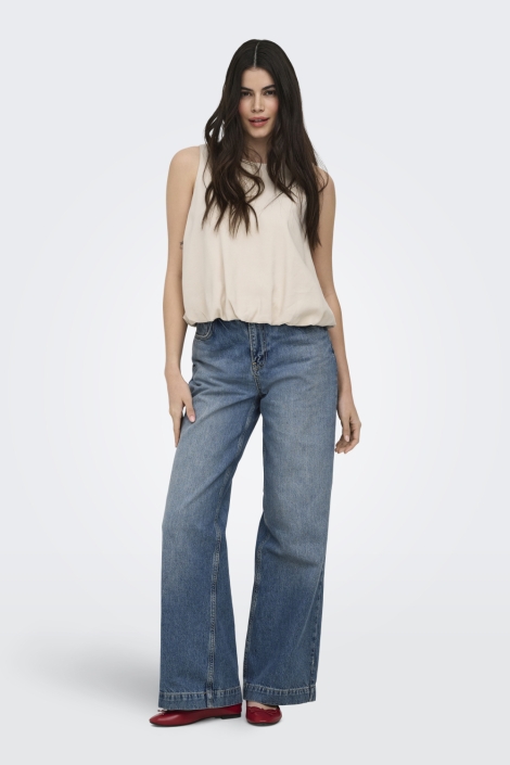 Only ecru dames top | Model