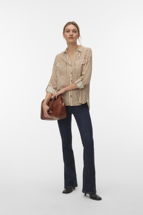 Vero Moda beige dames blouse | Model