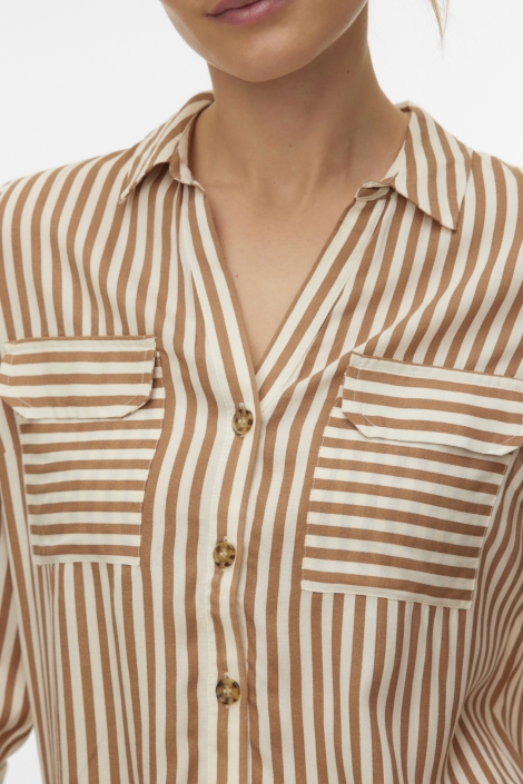 Vero Moda beige dames blouse | Unique Selling Point