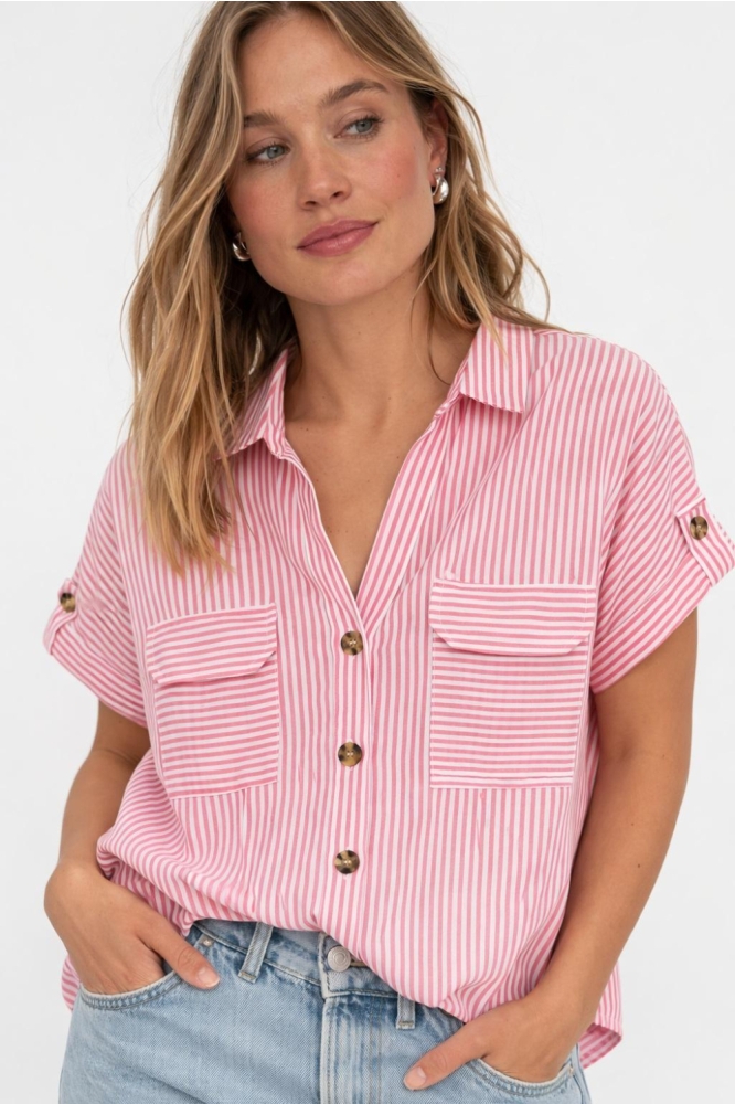 Vero Moda rode dames blouse | Model