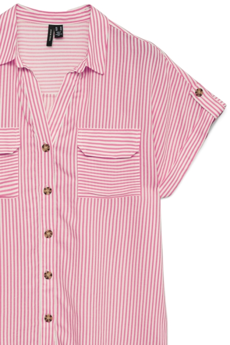 Vero Moda rode dames blouse | Close up