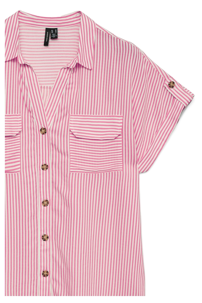 Vero Moda rode dames blouse | Close up