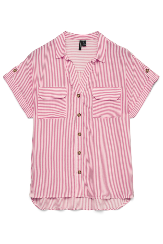 Vero Moda roze dames blouse | Vooraanzicht