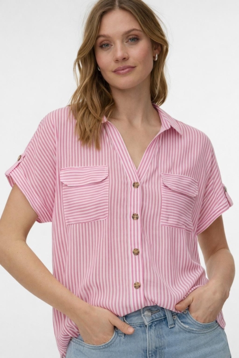Vero Moda roze dames blouse | Model