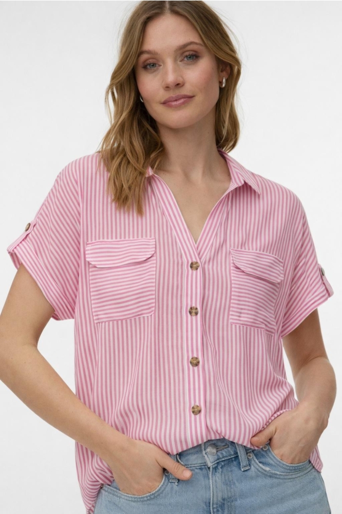 Vero Moda roze dames blouse | Model