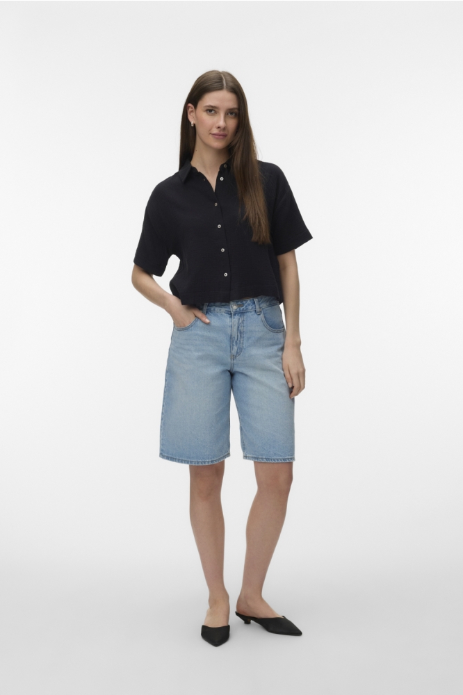 Vero Moda zwarte dames blouse | Model