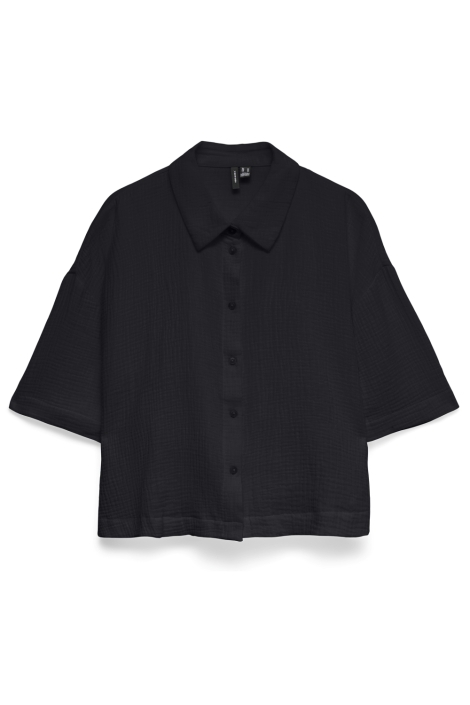 Vero Moda zwarte dames blouse | Vooraanzicht