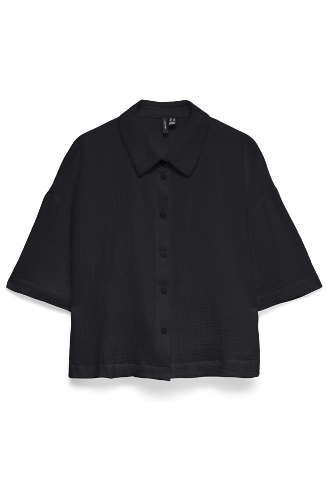 Vero Moda zwarte dames blouse | Vooraanzicht