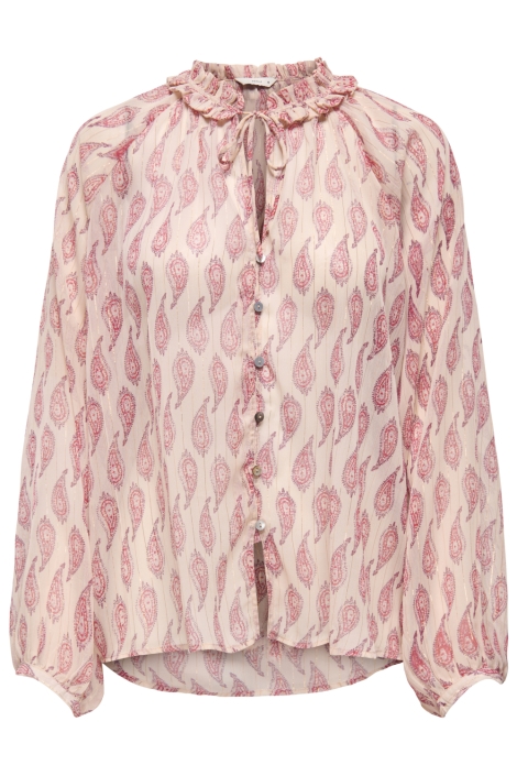 Only beige dames blouse | Vooraanzicht