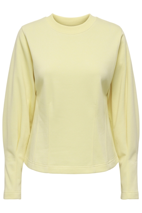 Jacqueline de Yong gele dames sweater | Vooraanzicht