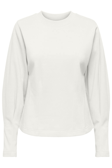 Jacqueline de Yong jdycreame l/s waisted top jrs Wit