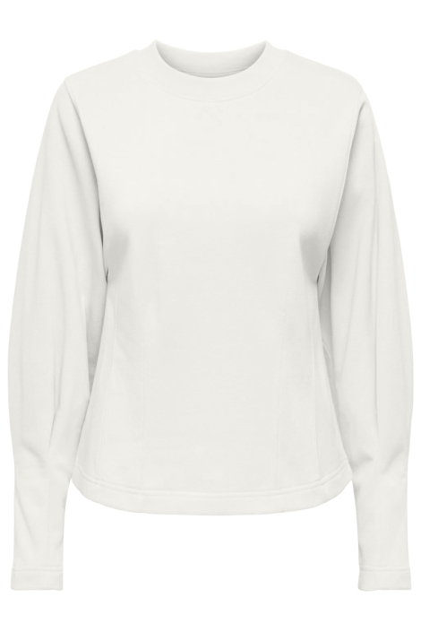 Jacqueline de Yong witte dames sweater | Vooraanzicht