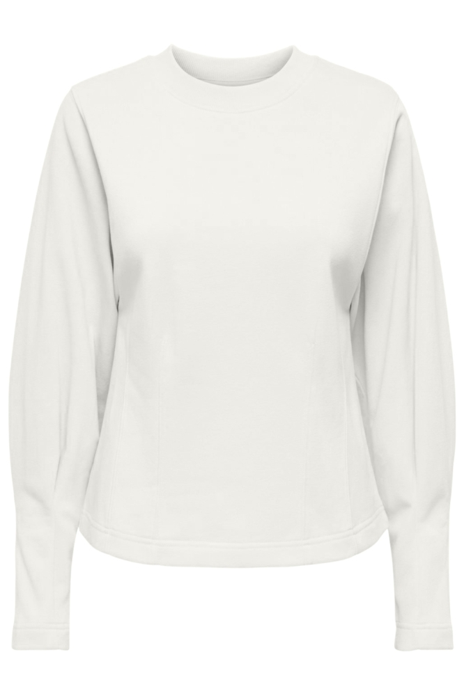 Jacqueline de Yong witte dames sweater | Vooraanzicht