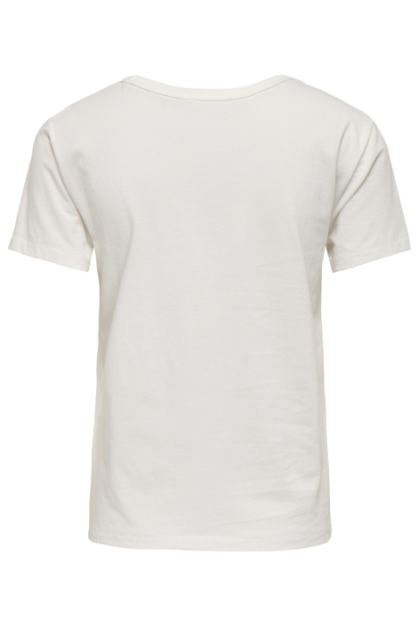 Jacqueline de Yong witte dames t-shirt | Achteraanzicht