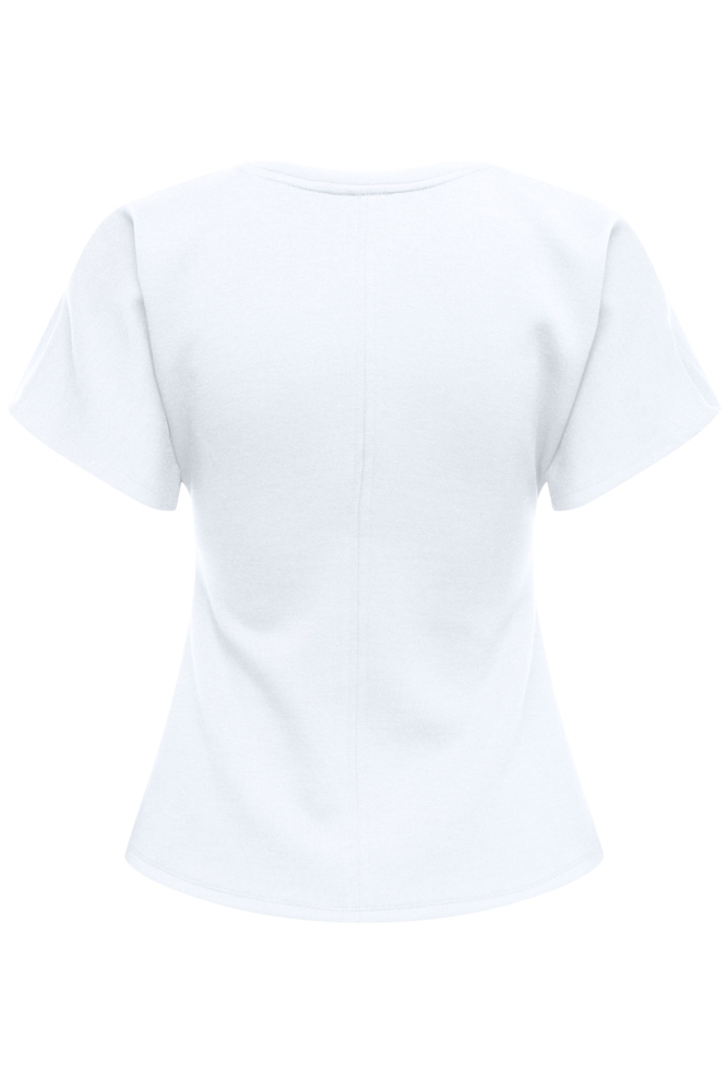 Jacqueline de Yong witte dames t-shirt | Achteraanzicht