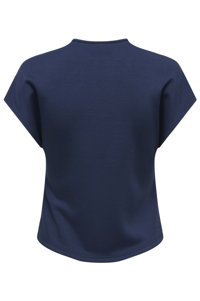 Jacqueline de Yong blauwe dames blouse | Achteraanzicht