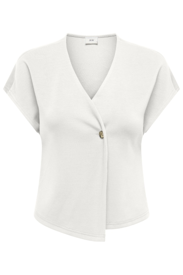 Jacqueline de Yong JDYTAMI S/S TOP JRS 15365935 CLOUD DANCER