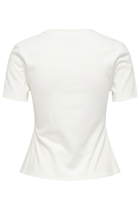 Jacqueline de Yong witte dames t-shirt | Achteraanzicht
