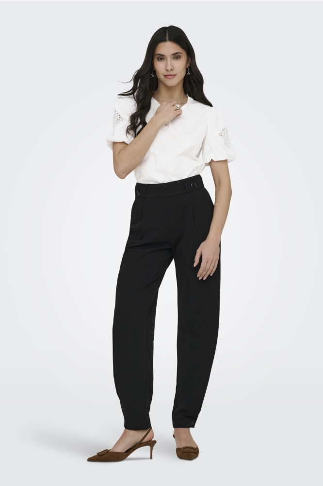 Jacqueline de Yong witte dames t-shirt | Model