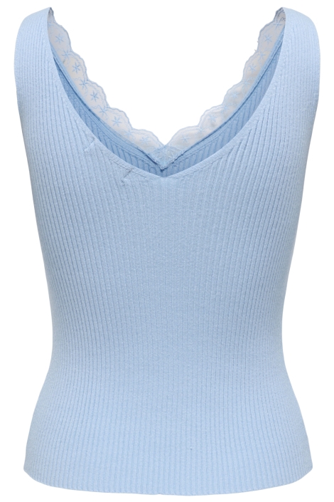 Jacqueline de Yong blauwe dames top | Vooraanzicht