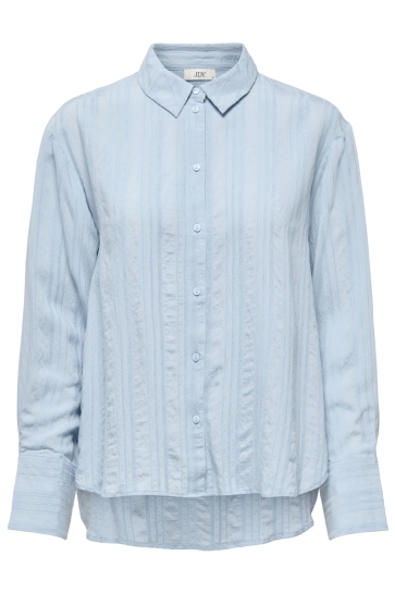 Jacqueline de Yong Blouse JDYDANNY L/S LOOSE SHIRT WVN 15365828 CASHMERE BLUE