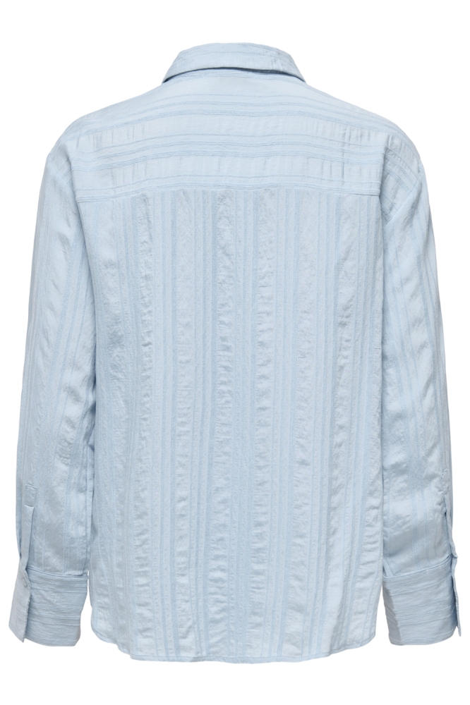 Jacqueline de Yong blauwe dames blouse | Achteraanzicht