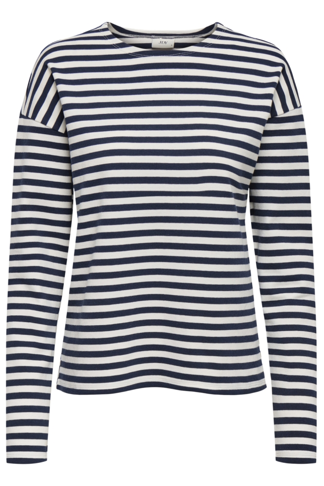 Jacqueline de Yong witte dames t-shirt | Vooraanzicht